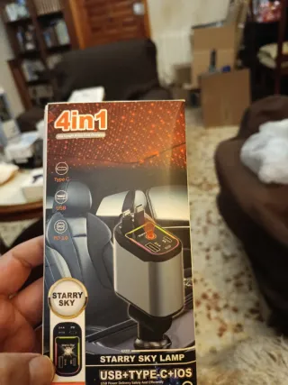 Cargador Coche 4 en 1 Starry Sky