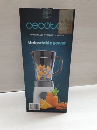 Batidora Cecotec Power Black Titanium 1300 max w