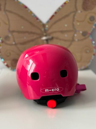 Casco niña Talla S (48-53 cm) con luz