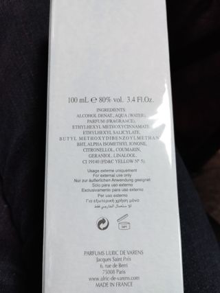 Perfume Ciel Parfum Vanille Jacques Saint Pres