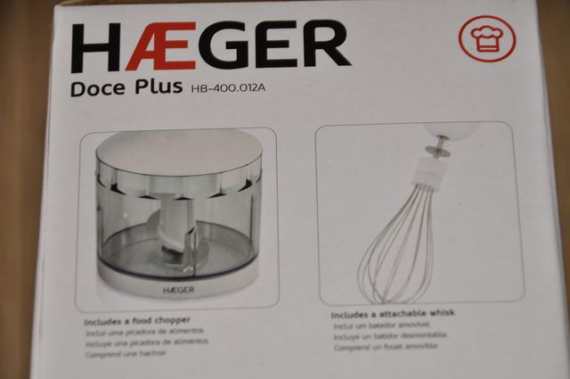Batidora HAEGER Doce Plus 400W Accesorios