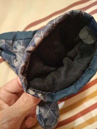 Guantes Frío y Nieve Azul/Gris