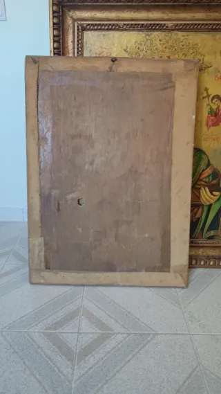 Cuadro antiguo de la Virgen del Perpetuo Socorro