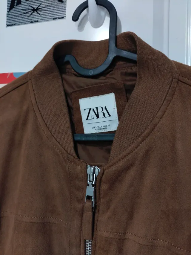 Bomber ante Zara Talla L
