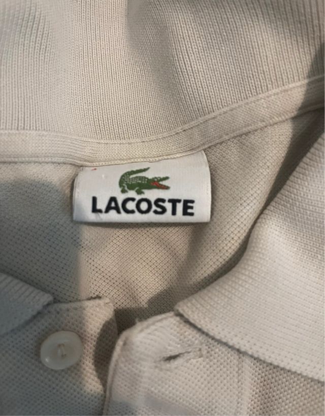 Polo Lacoste Beige