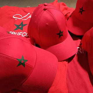 Camiseta Marruecos Bandera Estrella Verde