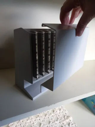 Porta euro contenitore grigio