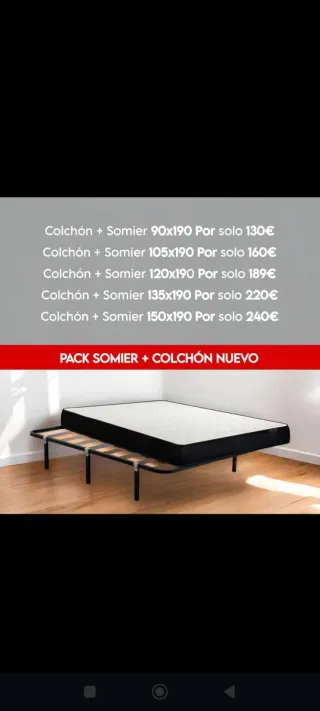 Somier y Colchón