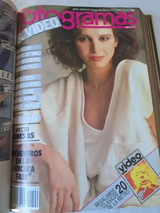 11 revistas Fotogramas & Video 1985