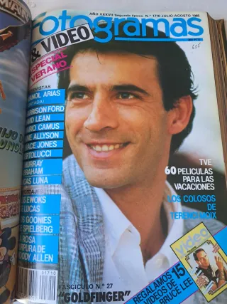 11 revistas Fotogramas & Video 1985
