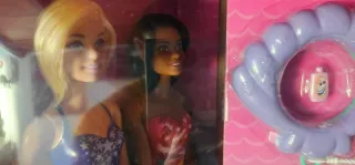 Barbie Mermaid Power Barco y Muñecas