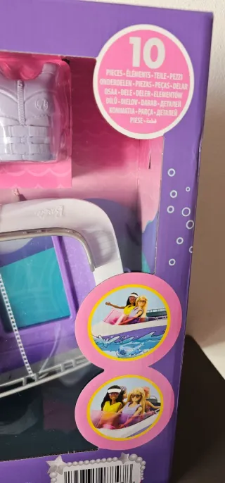 Barbie Mermaid Power Barco y Muñecas