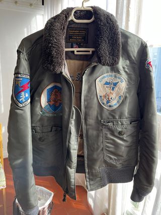 Chaqueta de vuelo US NAVY Cockpit G1 Talla M