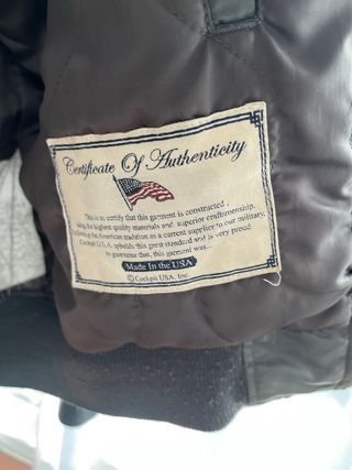 Chaqueta de vuelo US NAVY Cockpit G1 Talla M