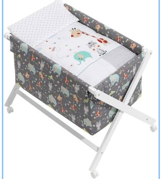 Minicuna tijera Jungla + Colchón extra