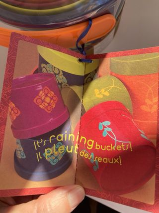 Cubos apilables Battat gran  tamaño