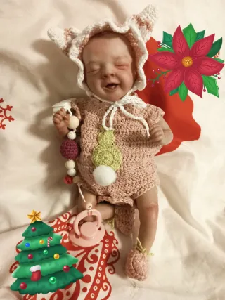 Bebé Reborn realista prematuro