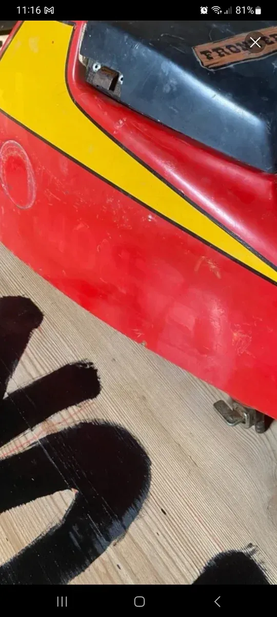 Depósito Gasolina Bultaco Frontera