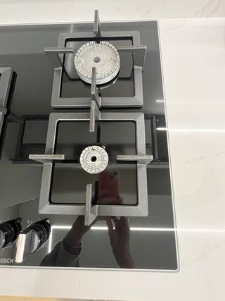 Placa de gas Bosch negra