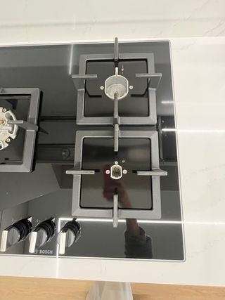 Placa de gas Bosch negra
