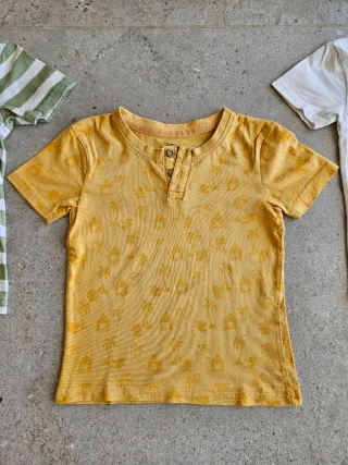 3 Camisetas Manga Corta Stitch Disney