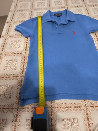Polo blu bambino Ralph Lauren 8 anni