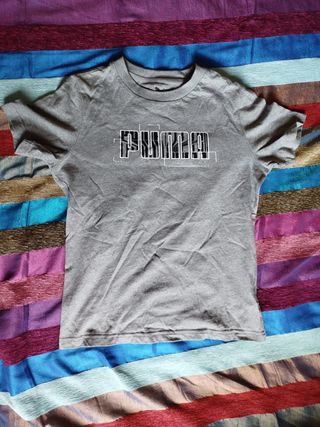 Camiseta Puma gris niño 11-12 años