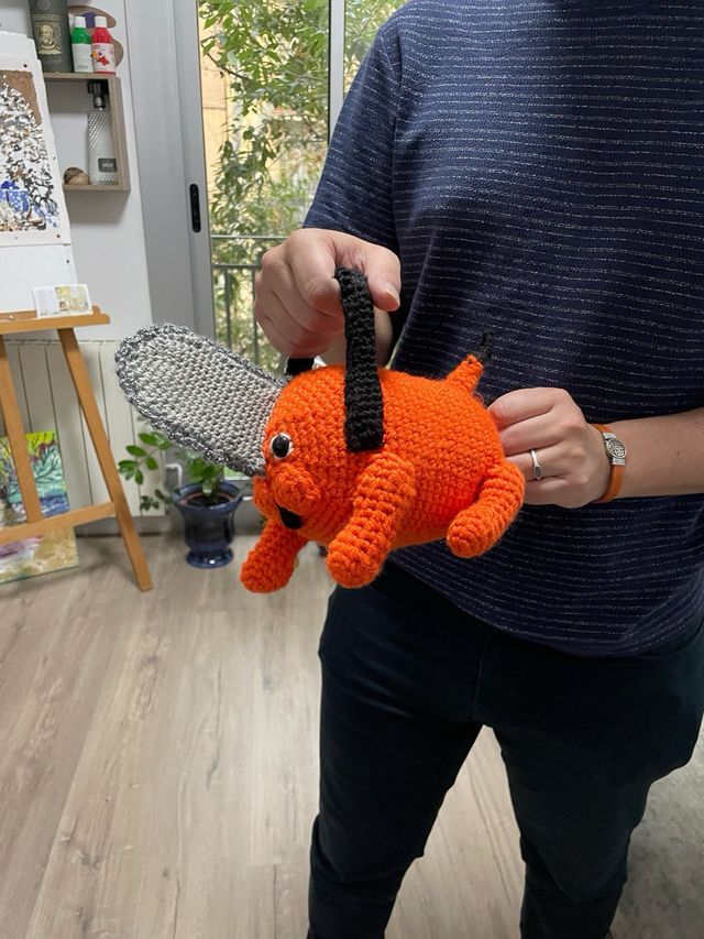 Adorabile Amigurumi di Pochita