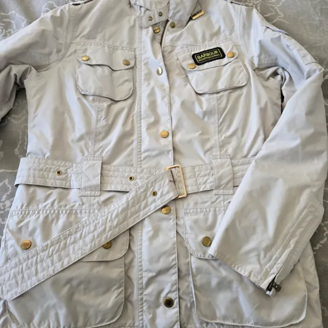 Chaqueta Barbour mujer beige talla S