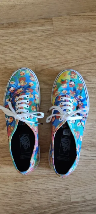 Zapatillas Vans x Nintendo Mario Bros Talla 39