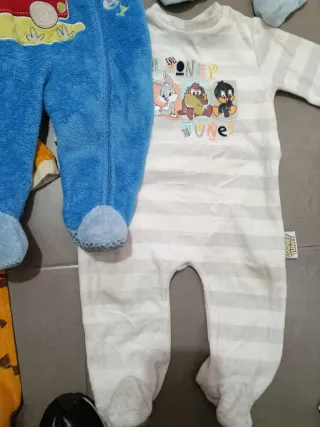Lote 5 Pijamas Bebé 12 Meses