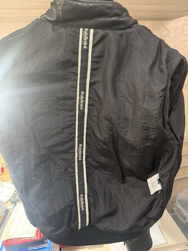 Giacca Bomber Baldini Nera Donna