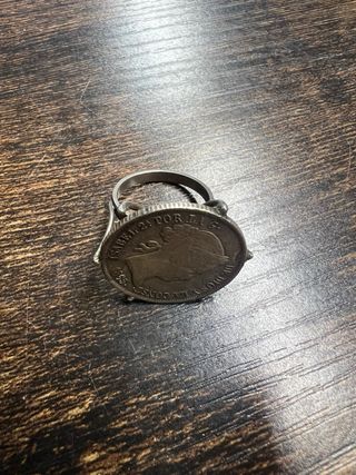 Anillo Plata 925 con Moneda Antigua