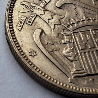 5 Pesetas 1957 estrella 67 SC
