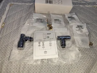 Kit valvole IRSAP cromate 1/2