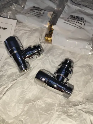 Kit valvole IRSAP cromate 1/2