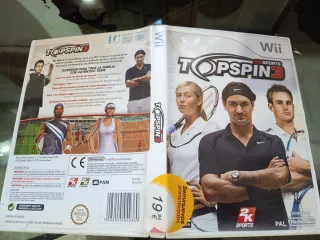 Topspin 3 Wii 2K Sports Tenis