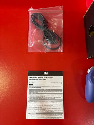 Mando nintendo Gamecube para switch 2 seminuevo