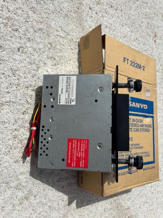 Radio Coche Sanyo FT 222M-2 Cassette