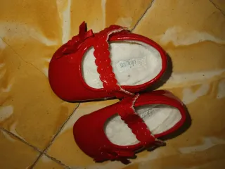 Manoletinas bebé rojas 19