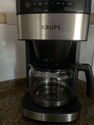 Cafetera Krups con molinillo
