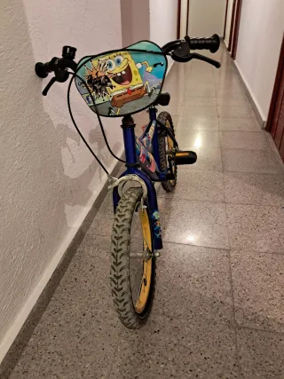 Bicicleta infantil Bobesponja