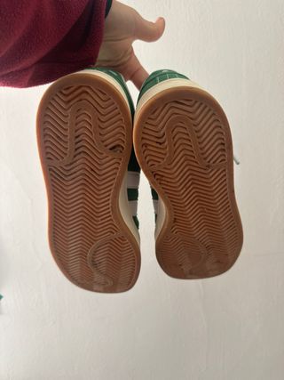 Adidas Campus Verde y Blanco