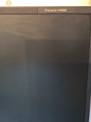 Portatile Compaq Presario 4000 argento e nero