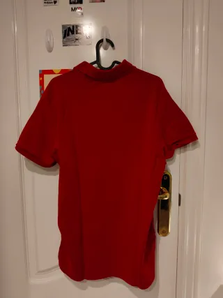 Polo Hollister Rojo Talla L