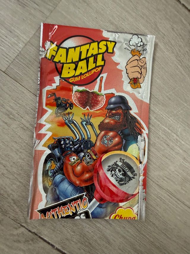 Envoltorio Fantasy Ball Tatuajes Chupa Chups