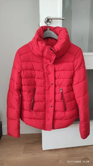 Parka Roja Mujer