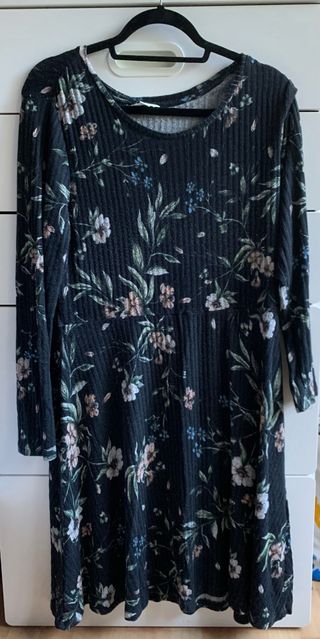 Vestido Springfield floral T. XL