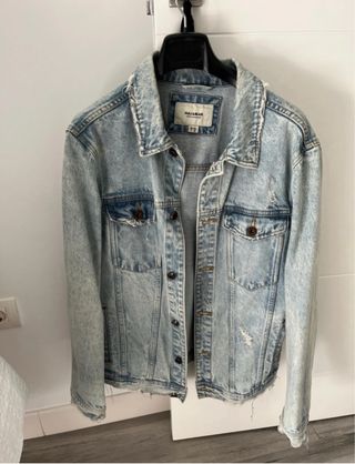 Chaqueta Vaquera Pull&Bear Talla L Lavada