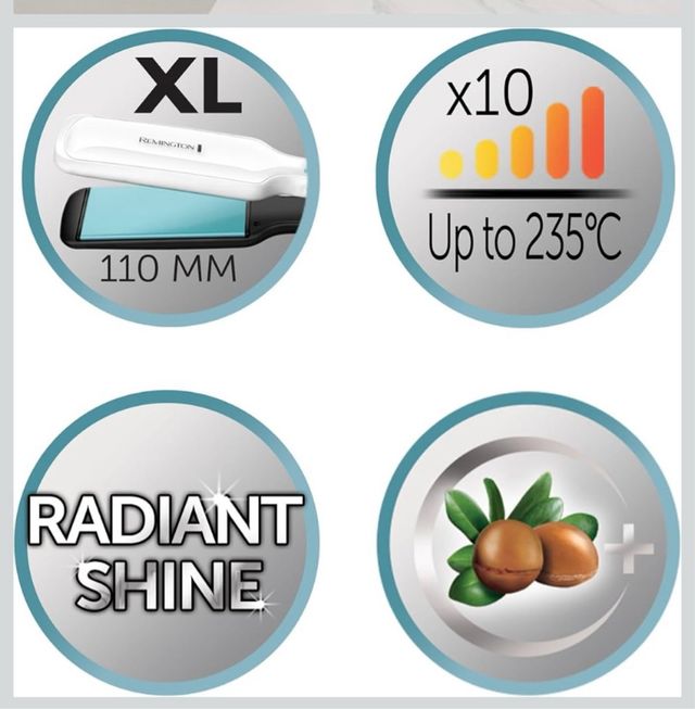 Plancha de pelo Remington XL